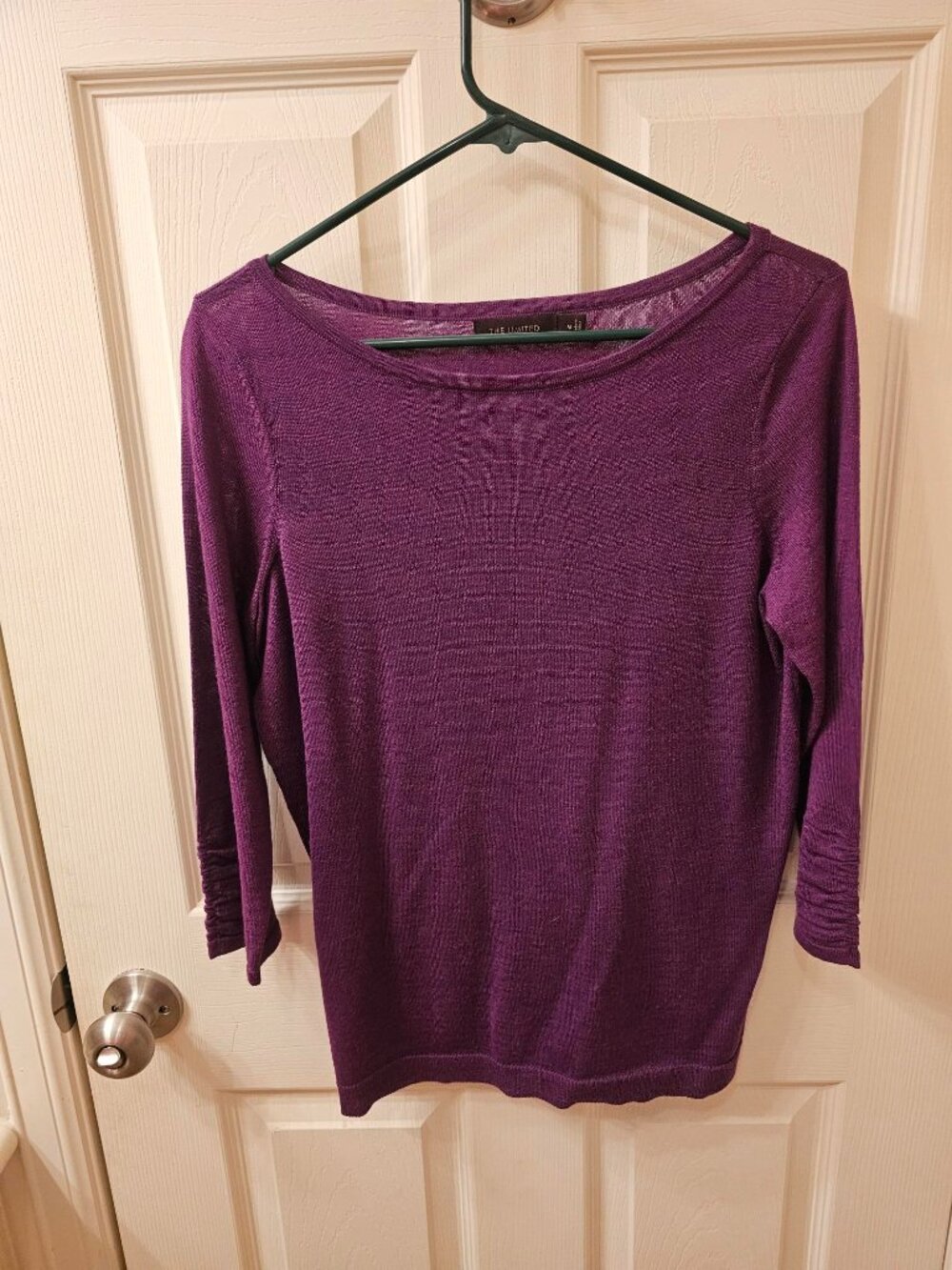 NWOT The Limited Medium Dark Purple Sweater